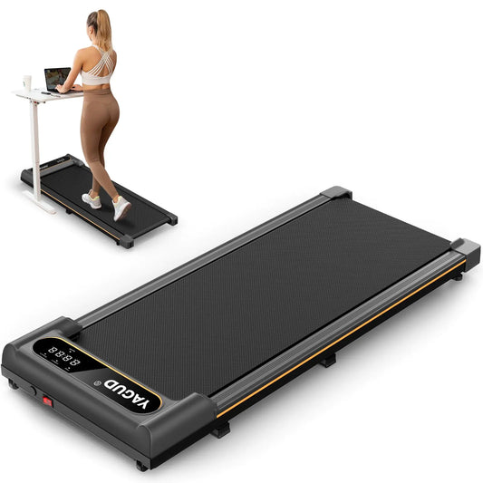 Yagud Walking Pad Walking Pad Treadmill for Home Office Portable Under Desk Treadmill with Remote Control and LED Display Walking Jogging Running Machine
